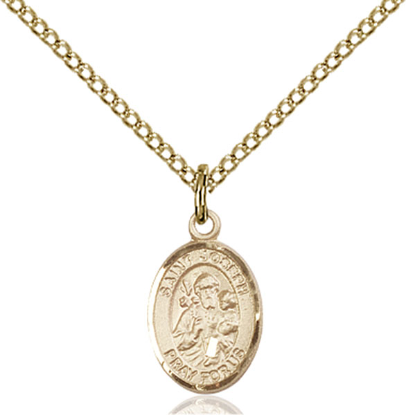 14K Gold-Filled St. Joseph Pendant