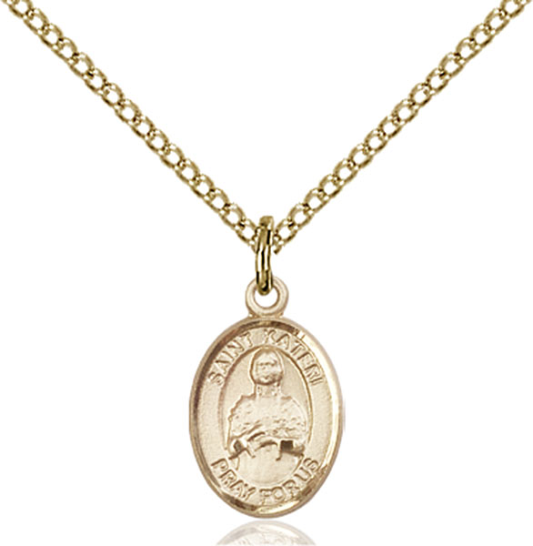 14K Gold-Filled St. Kateri Pendant