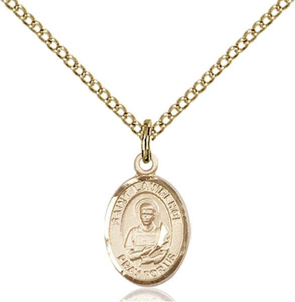 14K Gold-Filled St. Lawrence Pendant