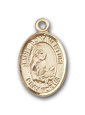 14K Gold St. Bonaventure Pendant