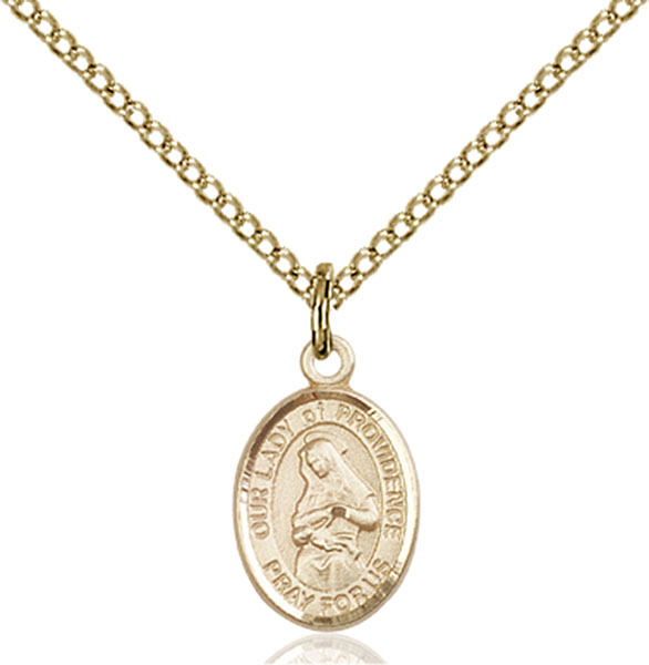 14K Gold-Filled Our Lady of Providence Pendant