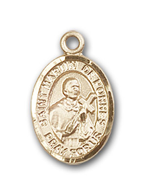Engravable Patron Saint Medals for St. Martin De Porres