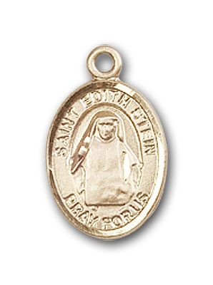14K Gold St. Edith Stein Pendant