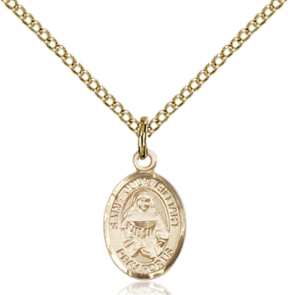 14K Gold-Filled St. Julie Billiart Pendant