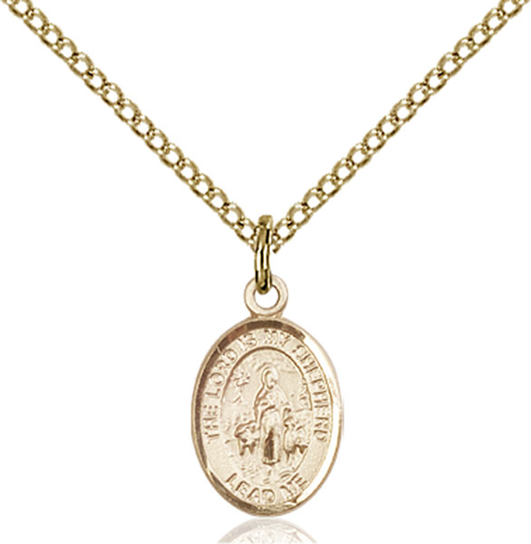 14K Gold-Filled Lord Is My Shepherd Pendant