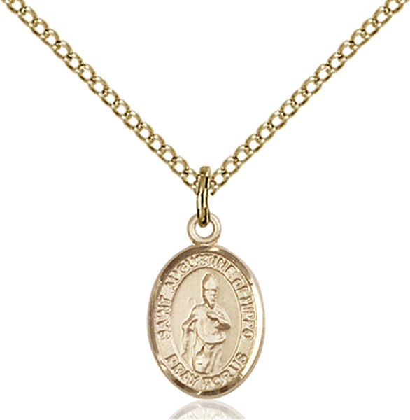 14K Gold-Filled St. Augustine of Hippo Pendant