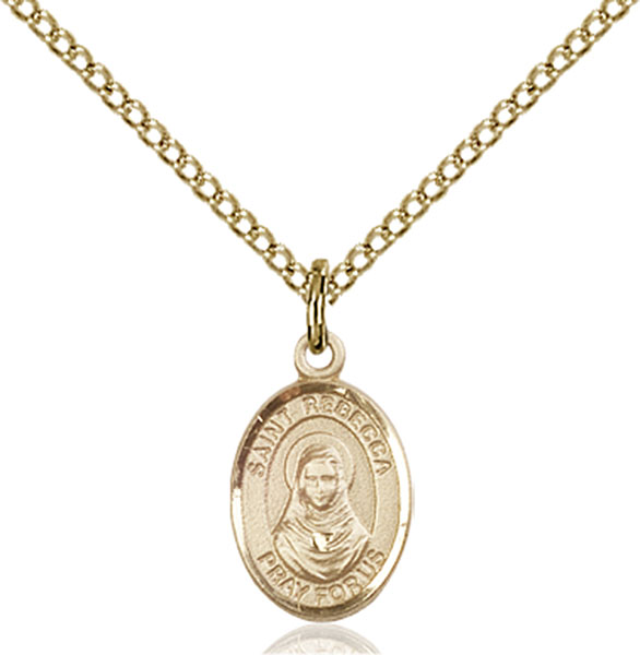 14K Gold-Filled St. Rebecca Pendant