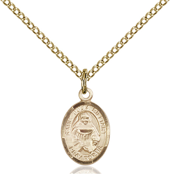 14K Gold-Filled St. Julia Billiart Pendant