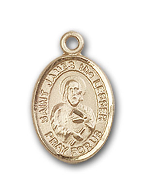 14K Gold St. James the Lesser Pendant