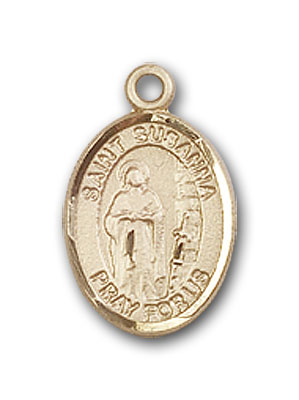 14K Gold St. Susanna Pendant