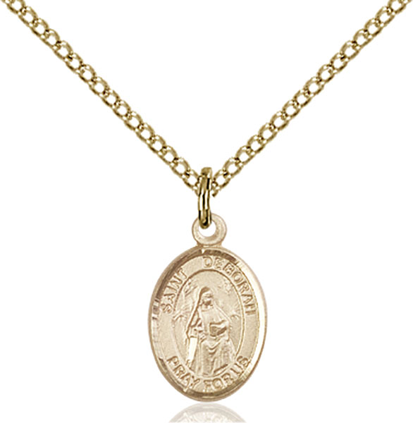 14K Gold-Filled St. Deborah Pendant