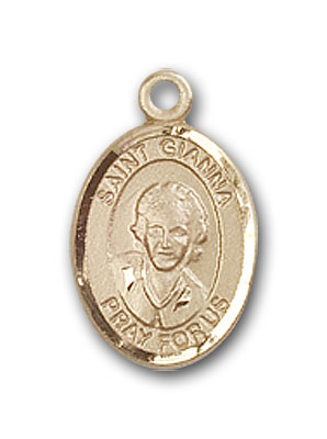 14K Gold St. Gianna Pendant