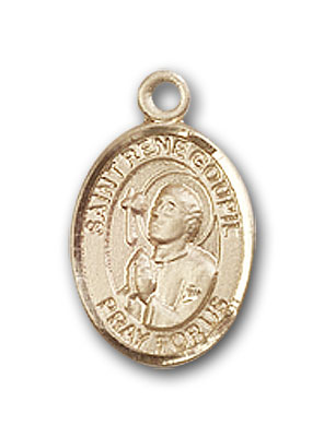14K Gold St. Rene Goupil Pendant