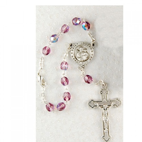St Joseph Auto Rosary