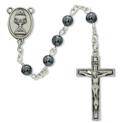 Boy's Communion Rosary - Engravable