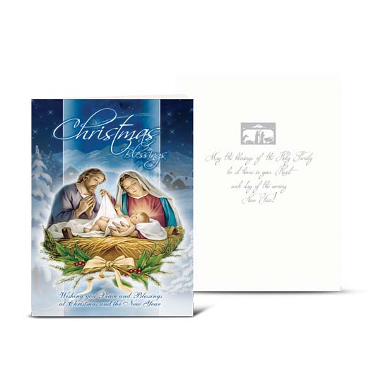 Christmas Nativity Scene Card 10-Pack