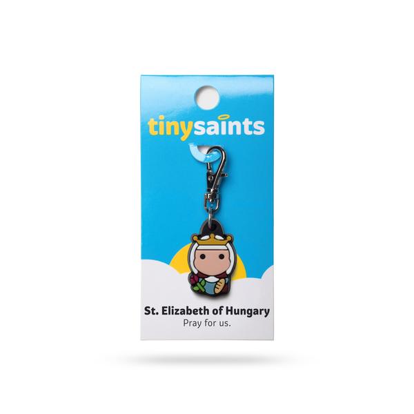 St. Elizabeth of Hungary Tiny Saint Charm