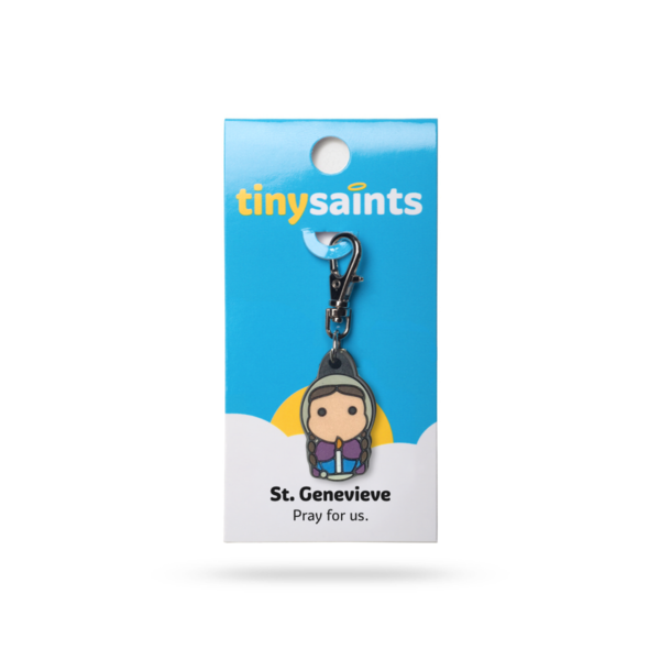 St. Genevieve Tiny Saint Charm