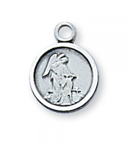 Sterling Guard Angel with  Box