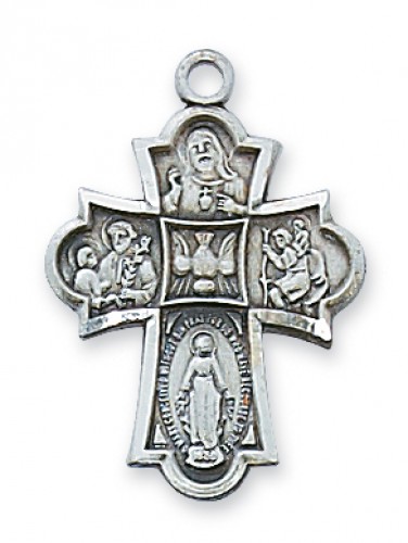 Pewter 4-Way Medal