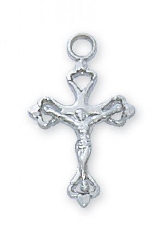 Sterling Silver Crucifix with 16" Chain