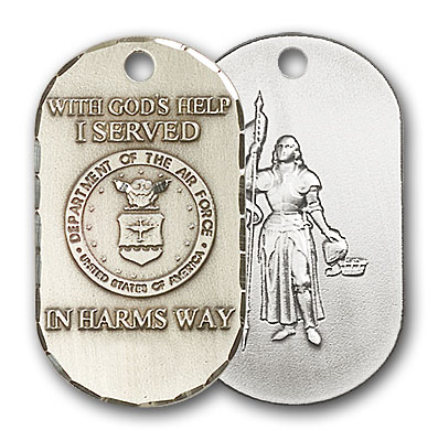 Sterling Silver Air Force Pendant