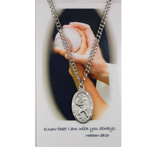 Boys Baseball Prayer Card Set