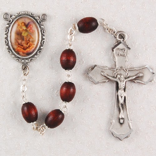 St Michael Rosary - Engravable