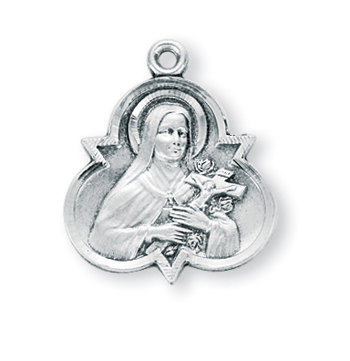 St. Therese Of Lisieux Medals and Engravable Catholic Jewelry