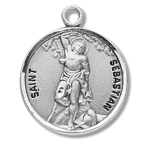 St. Sebastian Medals and Engravable Catholic Jewelry