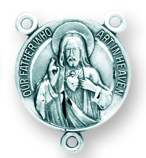 Sterling Silver Scapular Center