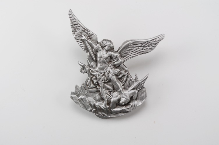 St. Michael Visor Clip Carded