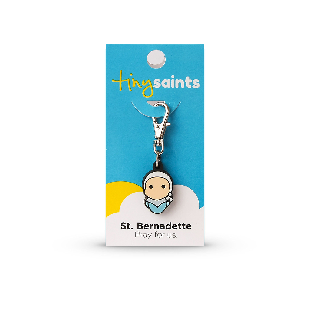 St. Bernadette Tiny Saint Charm