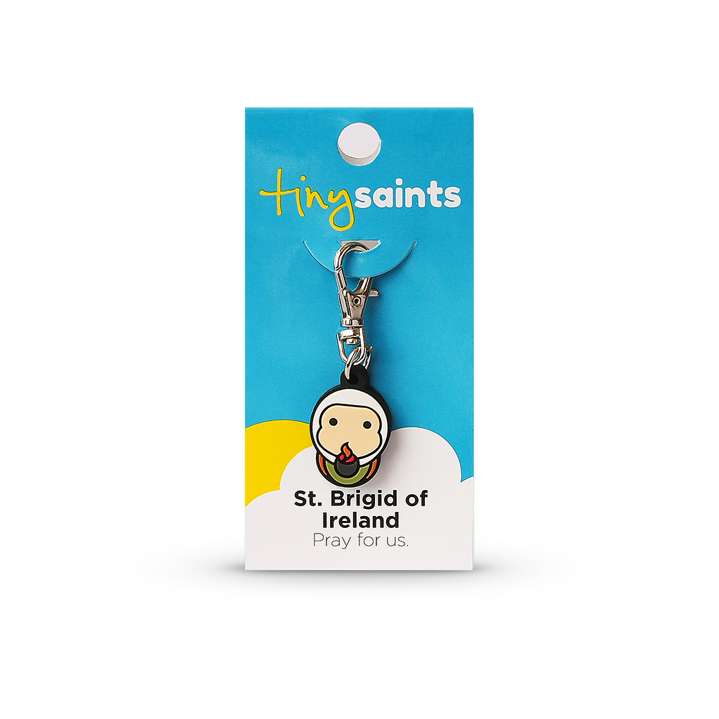 St. Brigid of Ireland Tiny Saint Charm