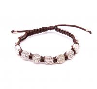 St. Benedict Bracelet - Brown