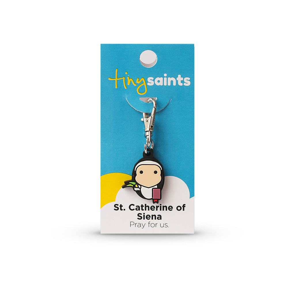 St. Catherine of Siena Tiny Saint Charm