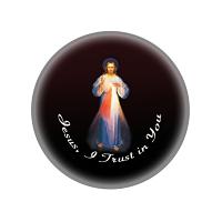 Divine Mercy Glass Magnet