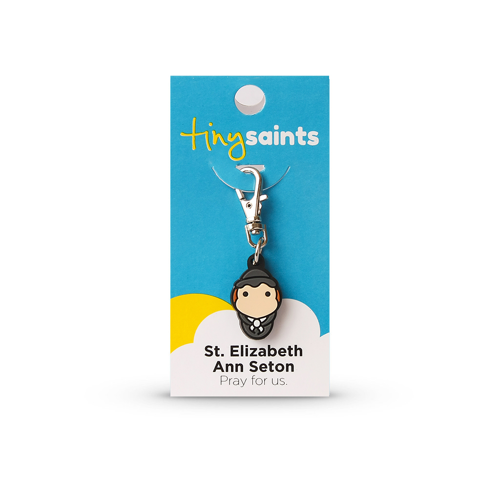 St. Elizabeth Ann Seton Tiny Saint Charm