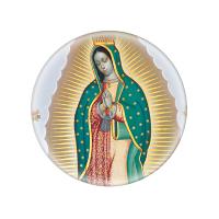 Guadalupe Glass Magnet