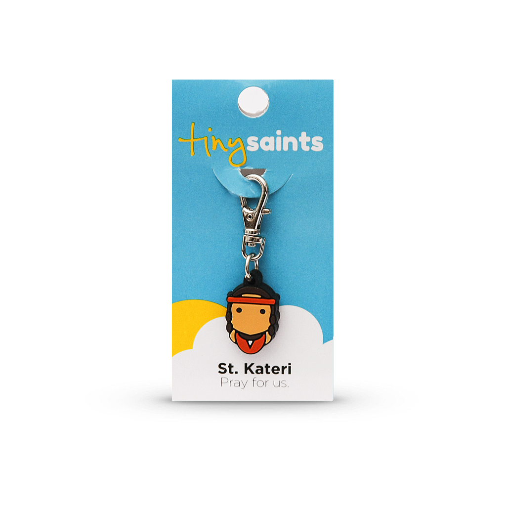 St. Kateri Tiny Saint Charm