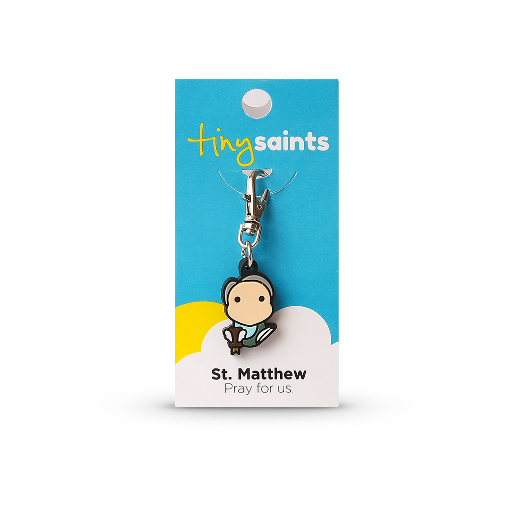 St. Matthew Tiny Saint Charm