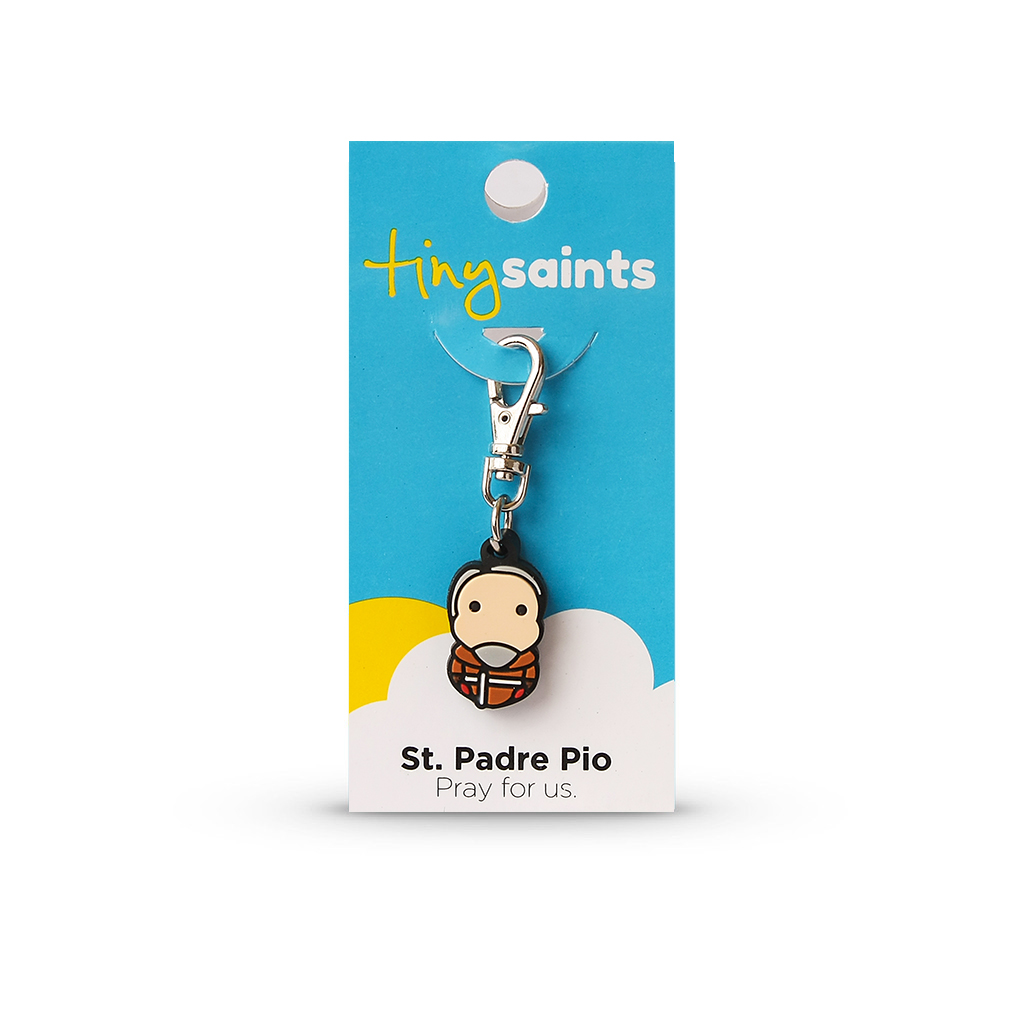 St. Padre Pio Tiny Saint Charm