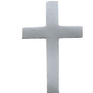 14K Gold Cross Lapel Pin