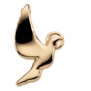 Platinum Holy Spirit Pendant