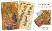 St. Corona Pandemic Prayer Holy Cards - 100-Pack