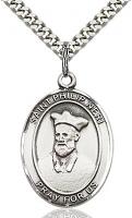 Sterling Silver St. Philip Neri Pendant