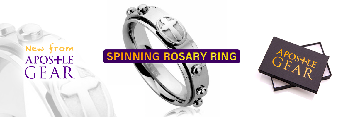 Spinning Rosary Ring